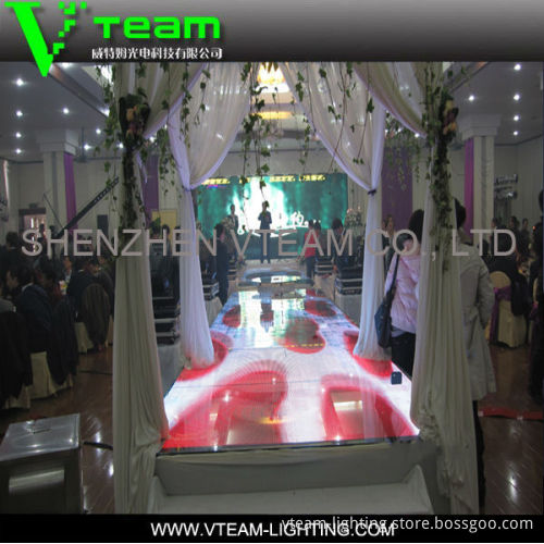 Hottest P10mm Portable led dance floors for show,events,wedding